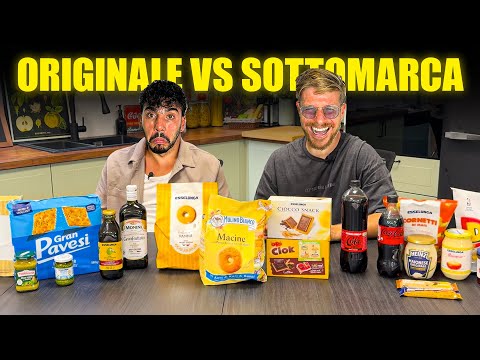CAN YOU RECOGNIZE ORIGINAL FOOD vs. OFF-BRAND FOOD WHILE BLINDFOLDED - HARDEST CHALLENGE EVER