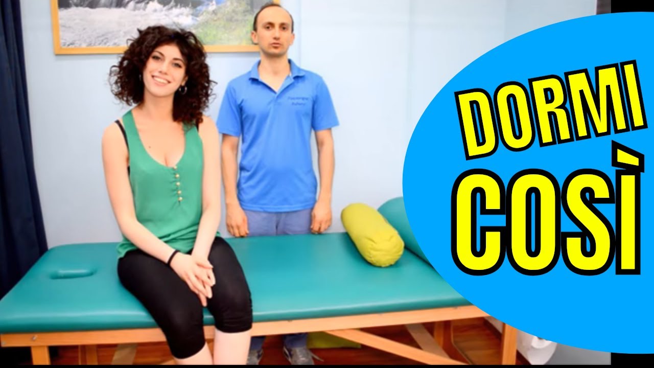 Watch Now Postura Corretta per Dormire e dove Mettere il Cuscino (Testata) Postura Corretta per Dormire e dove Mettere il Cuscino (Testata)