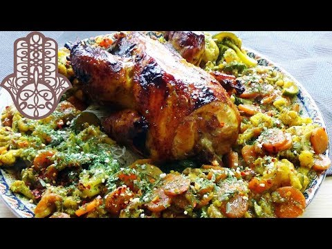 Pintade laquée au miel et à la sauce soja