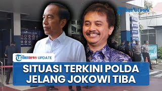 Situasi Terkini Polda Metro Jaya Jelang Kedatangan Jokowi, Laporkan 4 Orang soal Ijazah Palsu