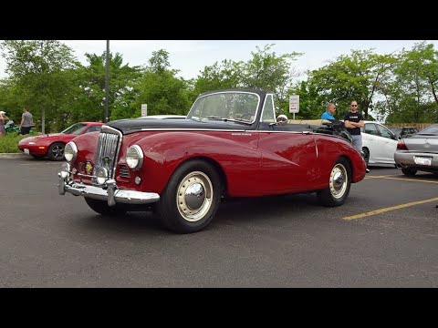Thumbnail for 1954 Sunbeam Talbot 90 Drophead in Red / Black & Engine Sound on My Car Story with Lou Costabile by Car
