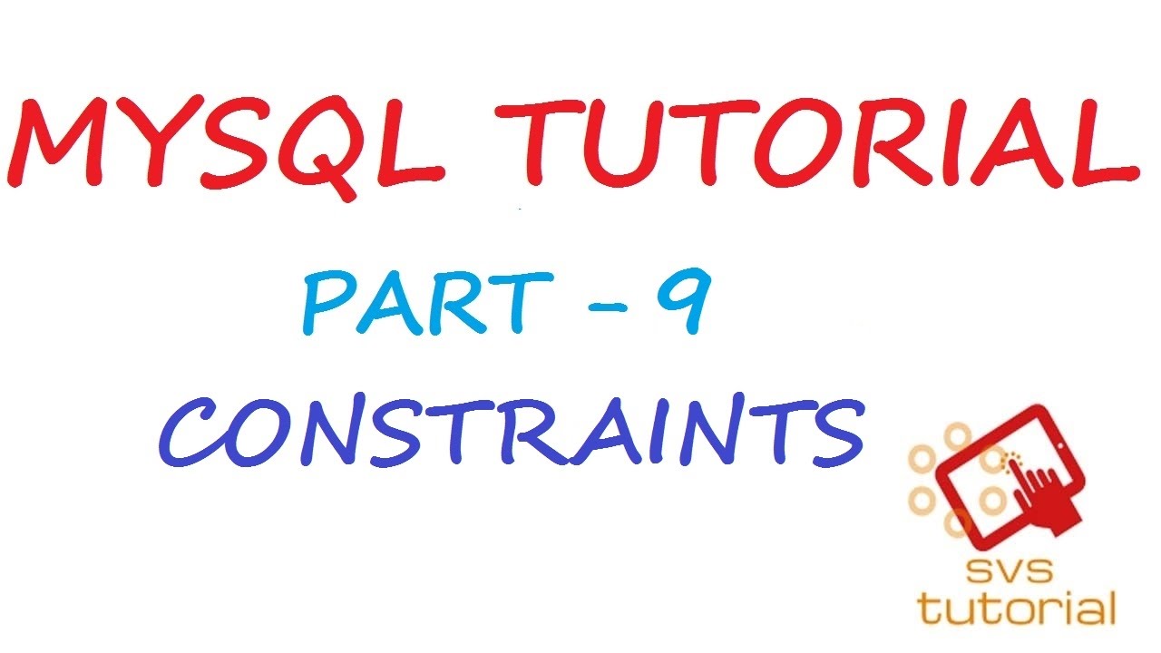 MYSQL - Constraints