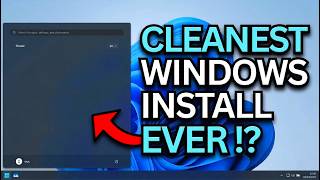 Windows 11 Has Never Looked This Clean - Step by Step Debloa