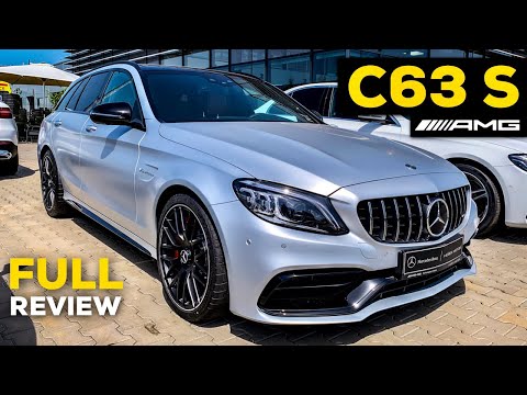 2019 MERCEDES AMG C63 S Facelift V8 FULL Review Estate BRUTAL Sound Interior Exterior Infotainment