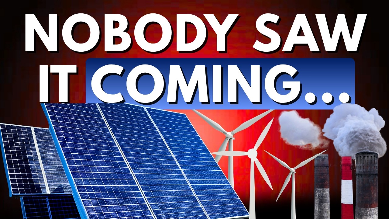 Solar panels with a falling cost curve concept