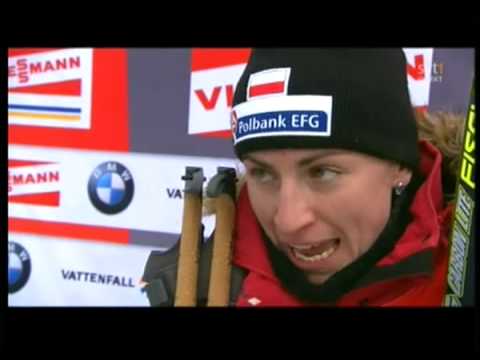 Justyna Kowalczyk Interview After Tour De Ski Prologue In Oberhof 2011-12