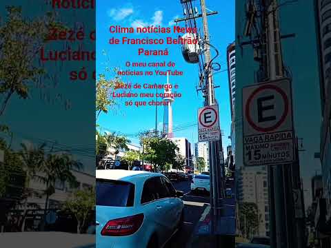 clima notícias News de Francisco Beltrão Paraná