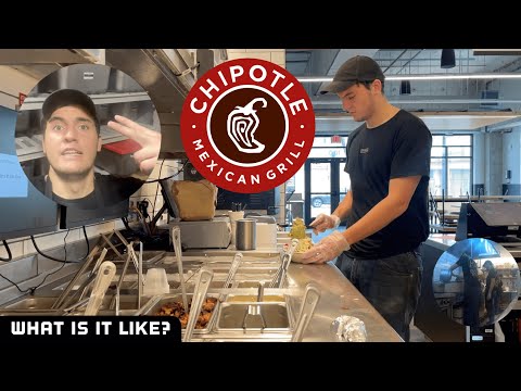 Chipotle Day In The Life | behind the counter, grill shift, line, DML, prep