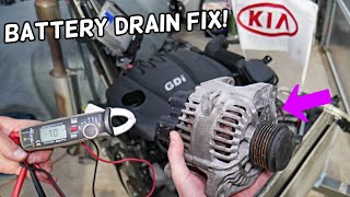 BATTERY DRAIN KIA SORENTO SPORTAGE, DEAD BATTERY WHEN CAR SITTING