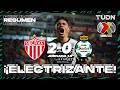 Resumen y goles | Necaxa 2-0 Santos | CL2024 - Liga Mx J15 | TUDN