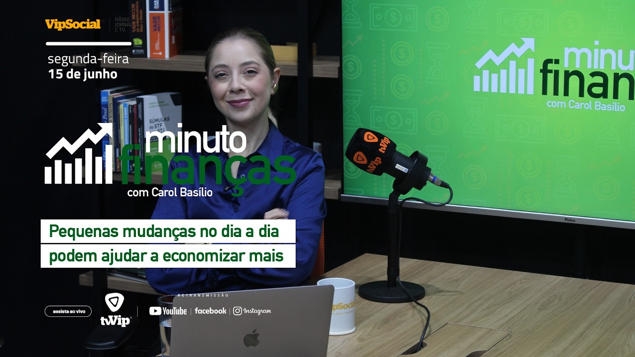 MINUTO FINANÇAS| pequenas mudanças no dia a dia podem ajudar a economizar mais