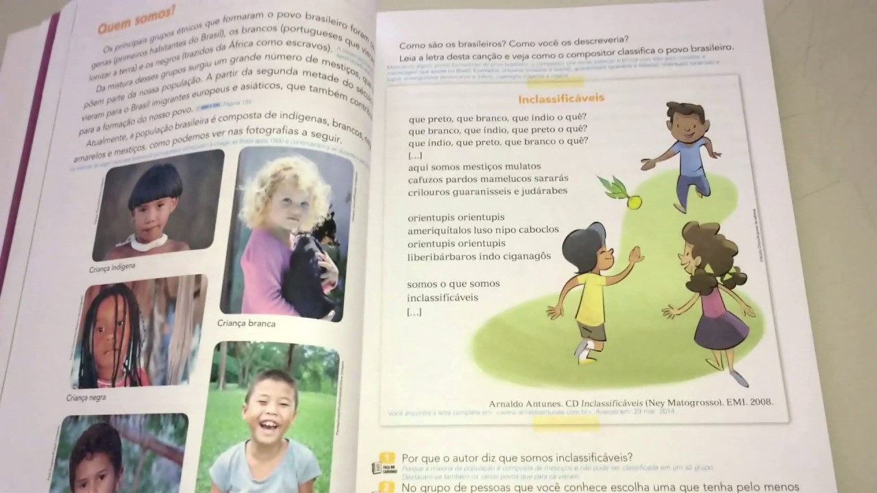 Análise do Livro Didático - Comparação