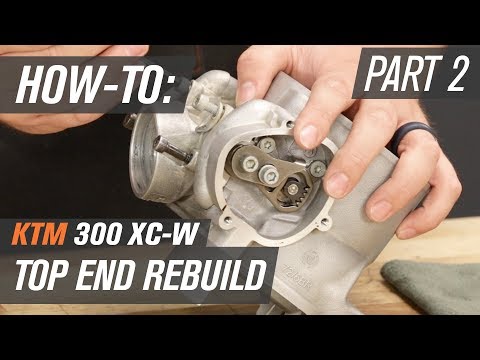 KTM 300 XC-W Top End Rebuild | Part 2: Power Valve Rebuild