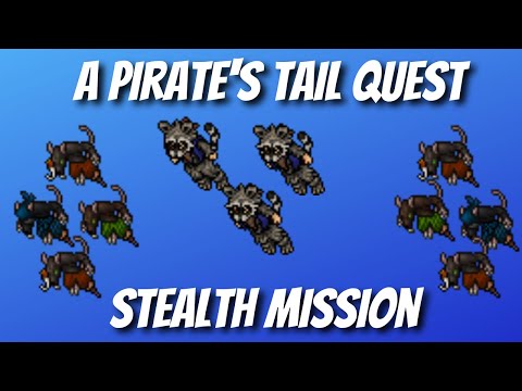 TIBIA QUESTS - A PIRATE'S TAIL QUEST - STEALTH MISSION