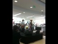 Kids Perfing A Show In Macys