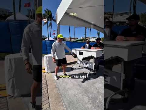 AUTOMATIC trim tabs - SEAKEEPER RIDE