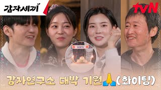 한층 더 깊어진 우정의 감자즈, 감자연구소의 성공적인 첫방을 위하여👍 #감자세끼 | tvN 250223 방송