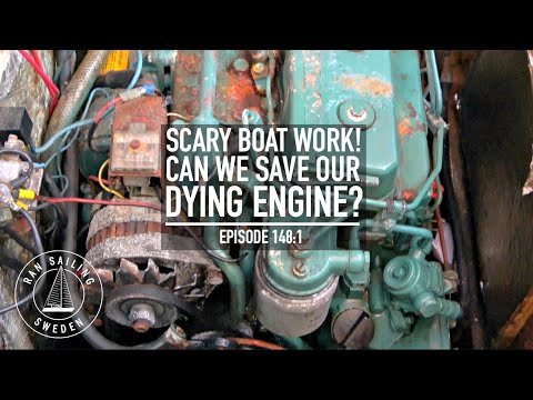 Scary Boat Work! Can We Save Our Dying Engine? - Ep. 148:1 RAN Sailing