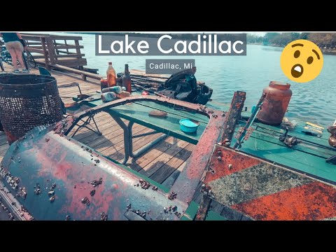 What Crazy Stuff Can Be Found At The Bottom Of Lake Cadillac Located In Cadillac Michigan?