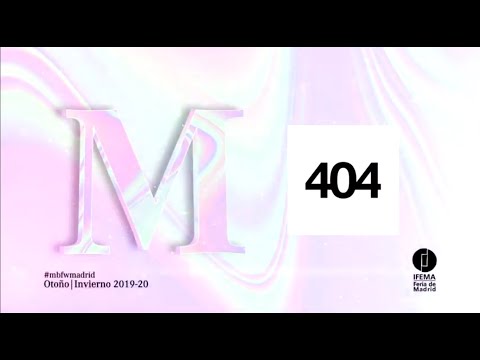 404 STUDIO en #MBFWMadrid Enero 2019