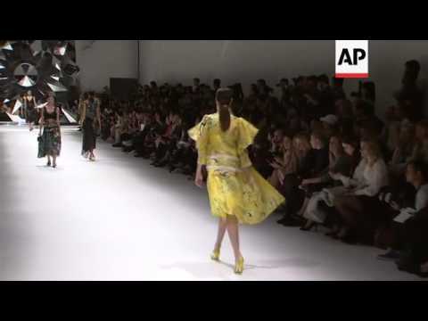 Model Karlie Kloss attends Shiatzy Chen fashion show at Paris Fashion Week