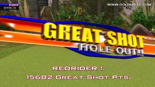 preview picture of video 'Golden Tee Great Shot on Indigo Mound!'