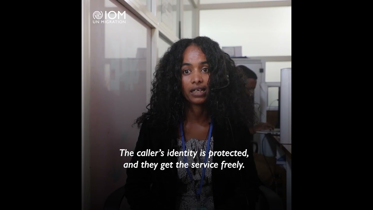 The hotline number for reporting human trafficking cases in Addis Ababa, Ethiopia | 6073