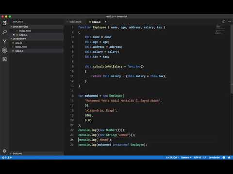 15 Javascript Object Oriented Programing Lecture 2