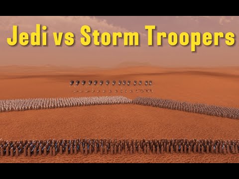 jedi vs Stormtroopers