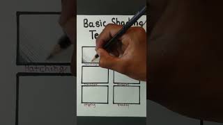 basic techniques of shading part 1 hatching #shading #drawing #art #youtubeshorts