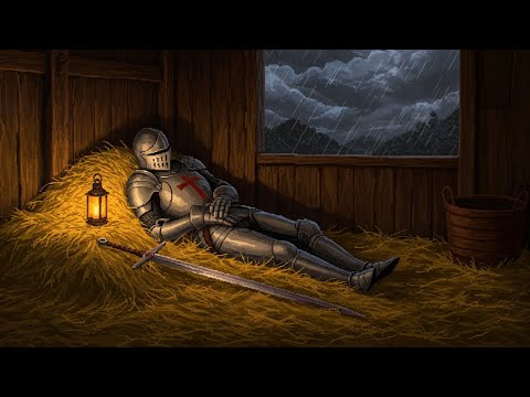 Finally, the rain...  a long-awaited rest