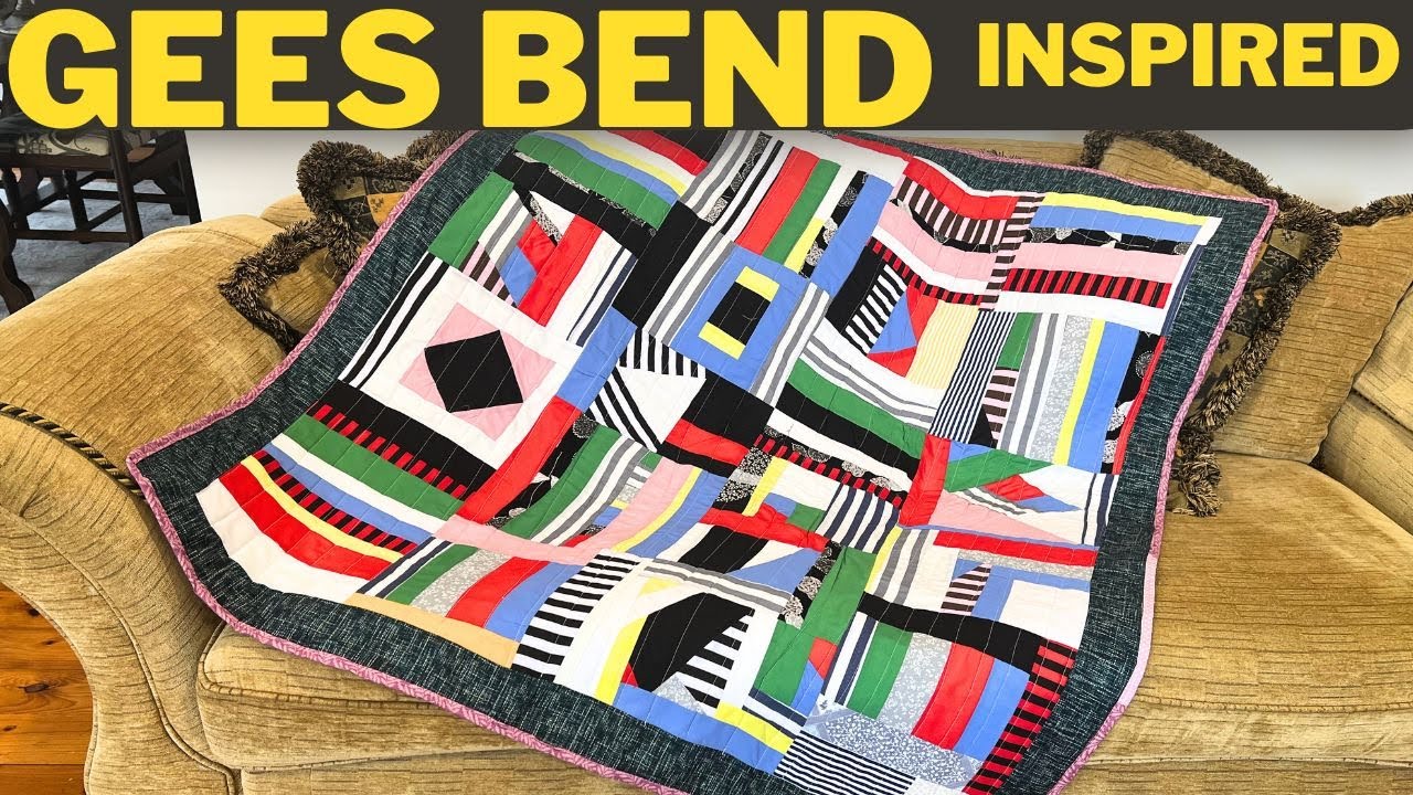 How to Create a Gee's Bend Inspired Quilt