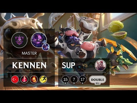 Kennen Support vs Rakan - TR Master Patch 9.24