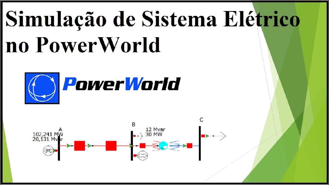Fluxo de Potência no Power World- Aula 01