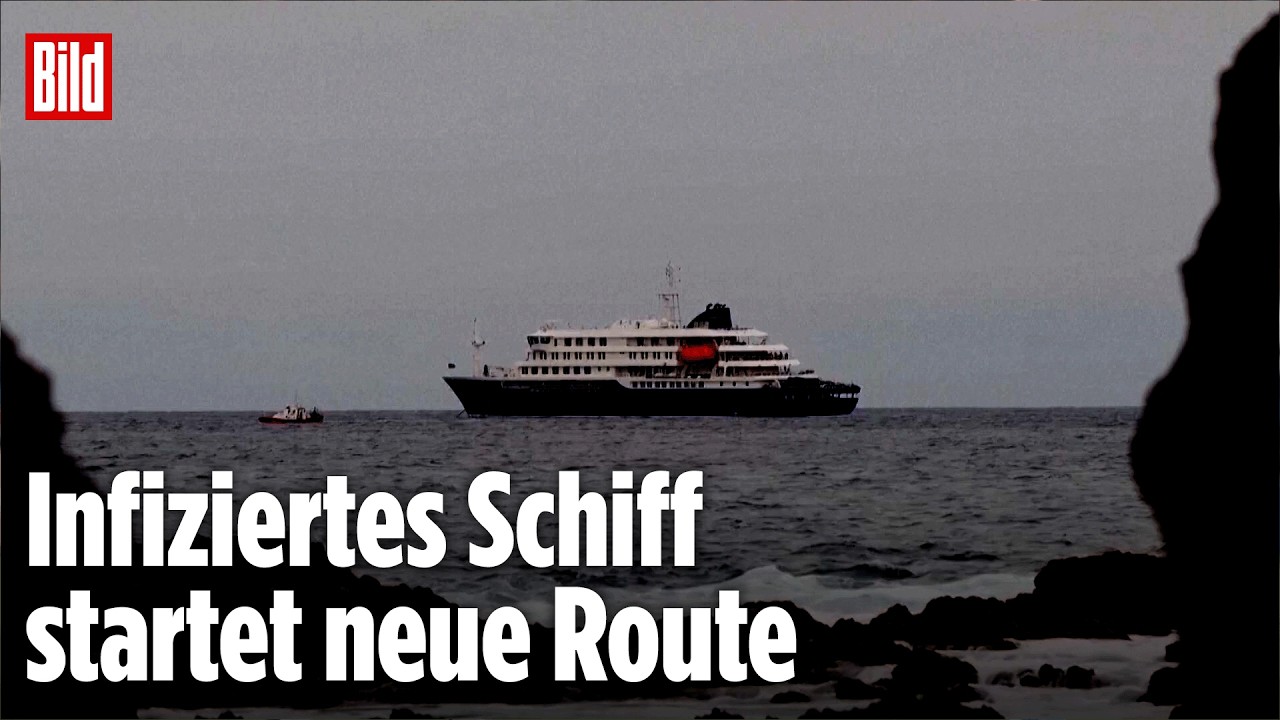 KAP VERDE: Hantavirus betroffenes Schiff fährt Richtung Spanien aus