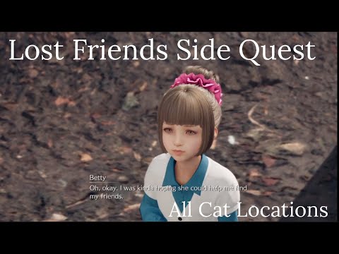 Lost Friends Side Quest || All Cat Locations || FF7 Remake