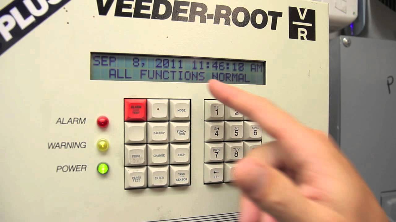 ATG Veeder-Root TLS-350 Leak Test