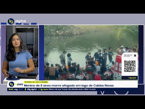 Menino de 6 anos morre afogado em lago de Caldas Novas – 12/01/2026 – Lig News