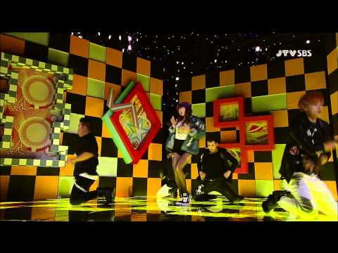 【1080p。HyunA - Ice Cream】121104 SBS Inkigayo