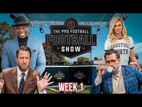 Dave Portnoy, Deion Sanders, and Barstool Big Cat LIVE Week 1 - The Pro Football Football Show