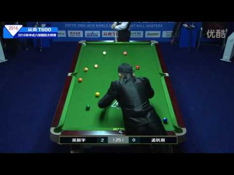Wu Zhenyu VS Meng Fanyu - 2016 World Chinese 8 Ball Masters