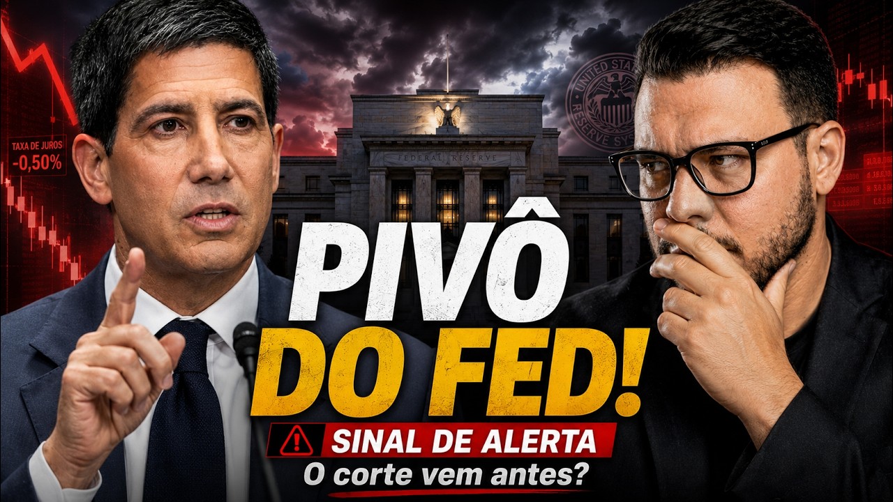 PIVÔ DO FED CHEGOU? WARSH ACENDE ALERTA PARA O BITCOIN E MERCADOS