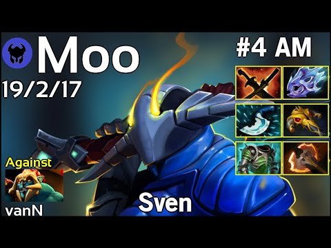 Moo [J.Storm] plays Sven!!! Dota 2 7.21