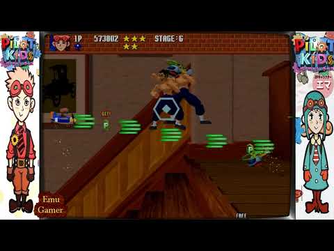 Pilot kids 1999 (Sega Model 2) - Full Playthrough (Arcade Classics)