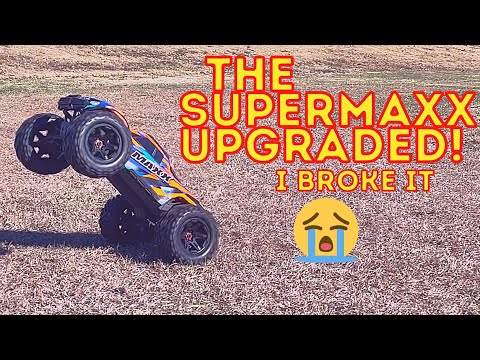 The SUPERMAXX New Traxxas Maxx V2 6S Erevo Upgrades