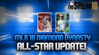 ALL-STAR EQUIPMENT COLLECTOR + NEW TICKET COUNTER PLAYERS! MLB THE SHOW 18 DIAMOND DYNASTY