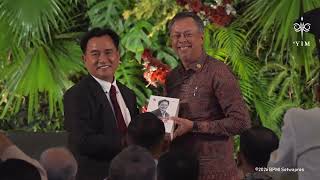  Wapres Hadiri Peluncuran Delapan Buku Yusril Ihza Mahendra, Generasi Muda Apresiasi Keteladanan Lintas Zaman