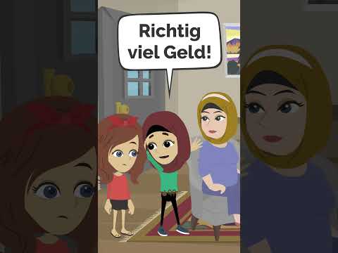 Mia feiert Zuckerfest und bekommt Geld