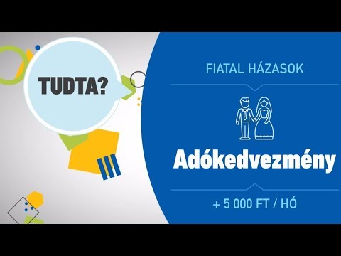 Családok éve 2018: Fiatal házasok kedvezménye