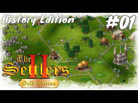 Lets Play Die Siedler 2 History Edition #01 / Die Pure Nostalgie / Gameplay (PC Deutsch German)